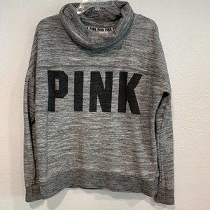 Victorias Secret Pink Pullover Sweatshirt Gray Med